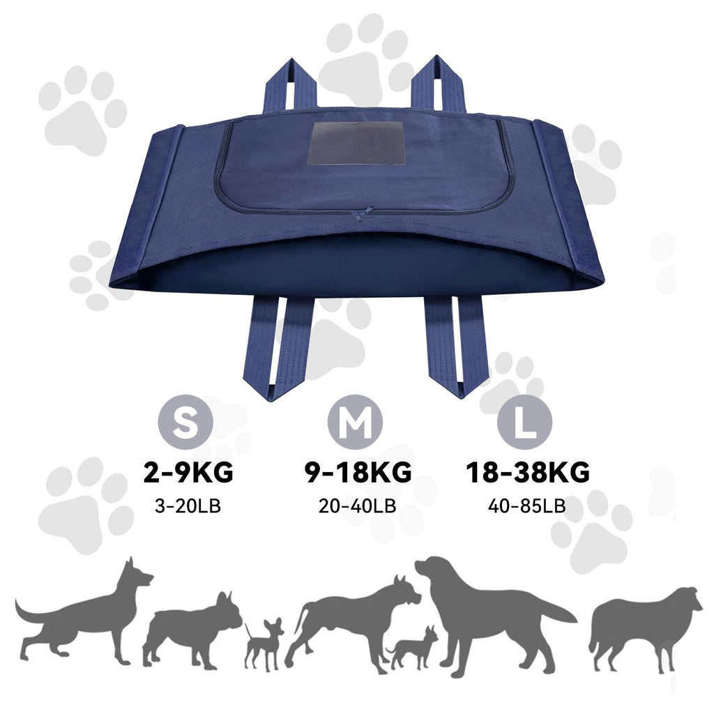 AVIMO Pet Burial Bag size chart