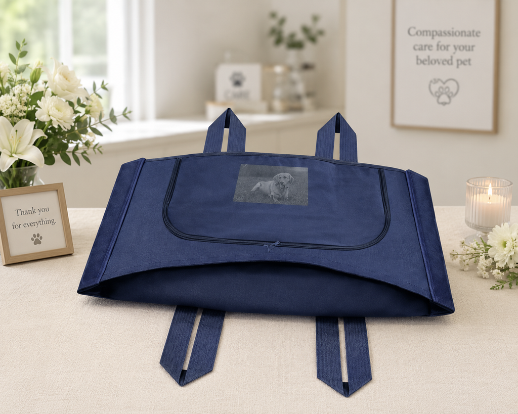 AVIMO Pet Aftercare & Transport Bag — Memorial Care with Handles